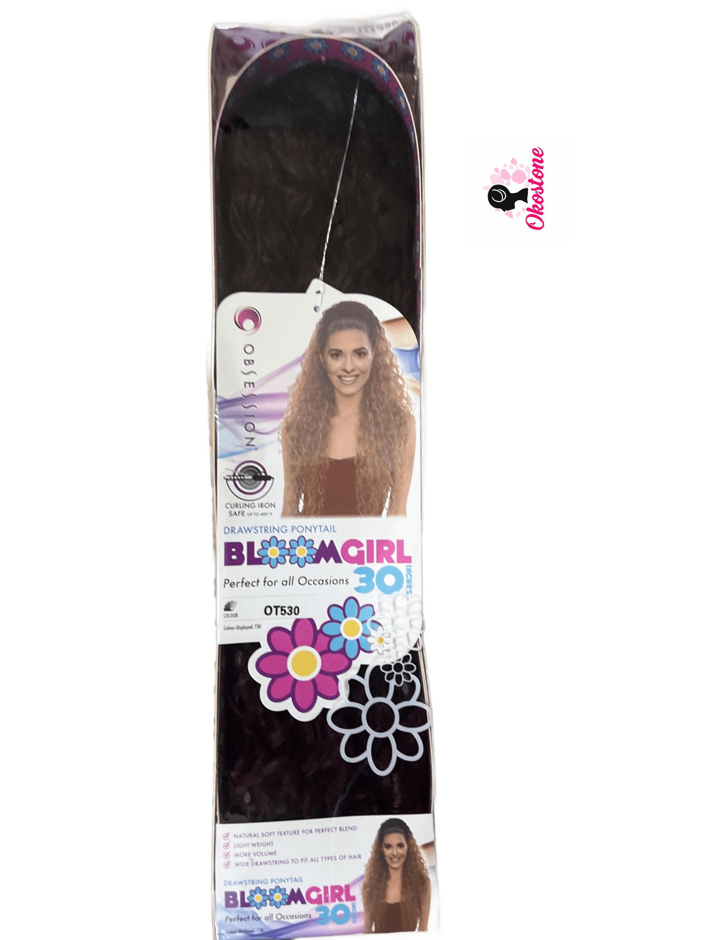 Obsession drawstring ponytail bloomgirl 30" hair