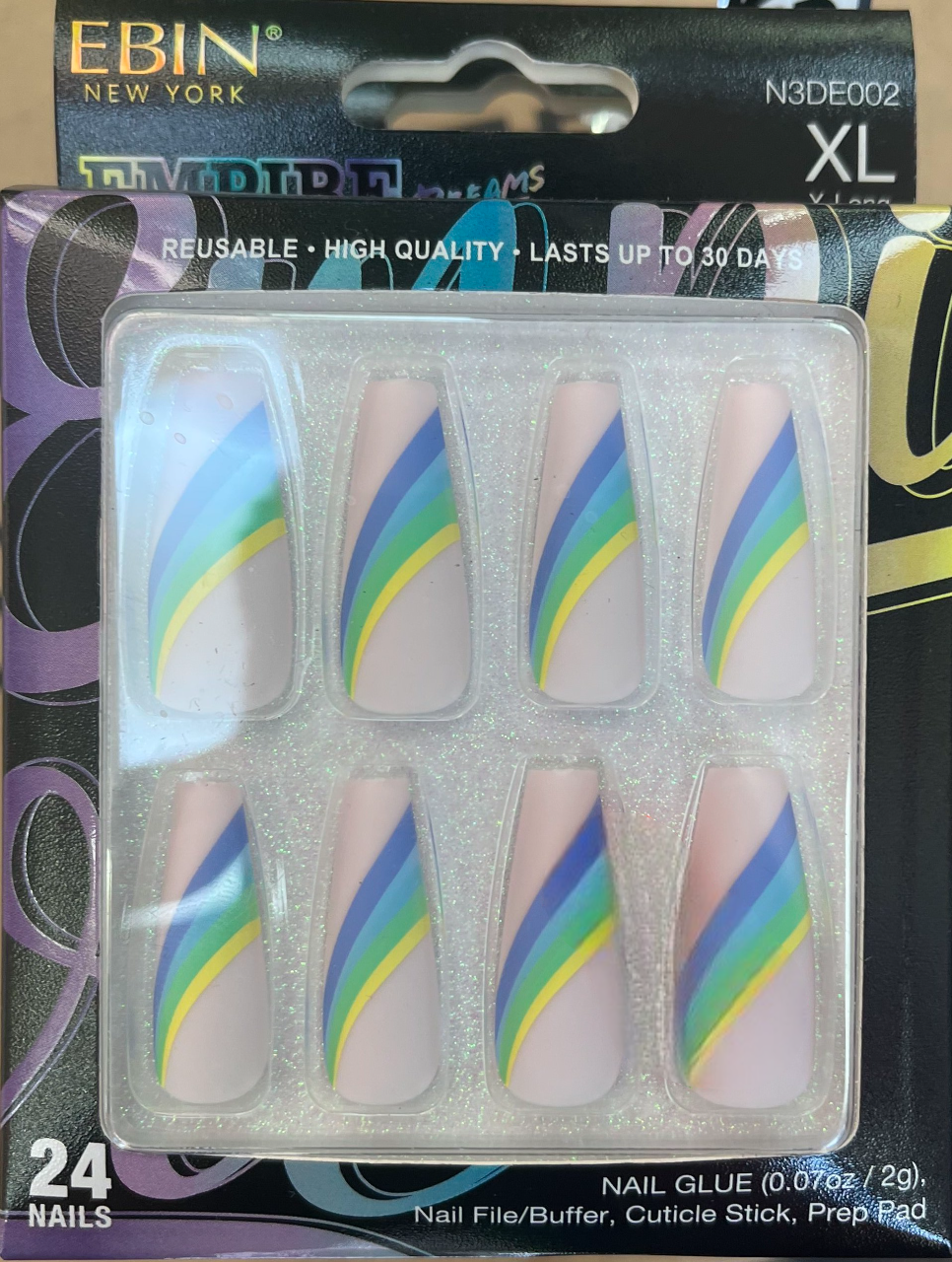 Ebin new york 24 X-Long nails