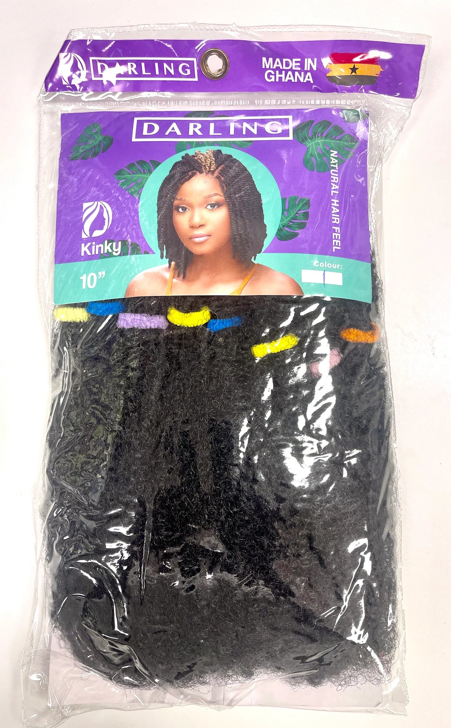 Darling kinky 10" hair