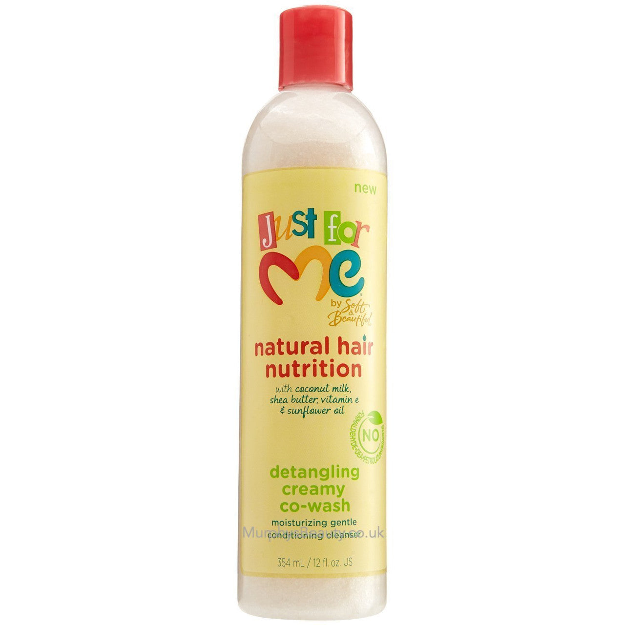 Just for me natural hair nutrition Moisturizing gentle Conditioning cleanser 12 oz