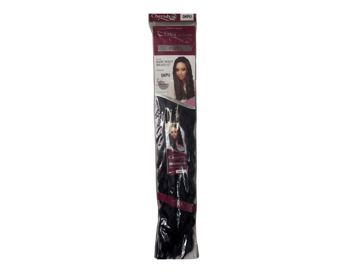 Cherish baby weft braid 22" hair
