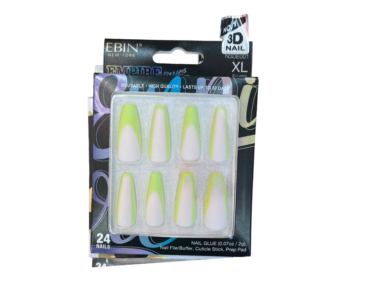 Ebin new york 24 X-Long nails