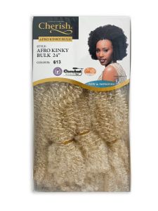 Cherish afro kinky bulk style 24" hair