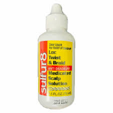 Sulfur8 Anti-Dandruff medicated scalp solution 2.5 oz