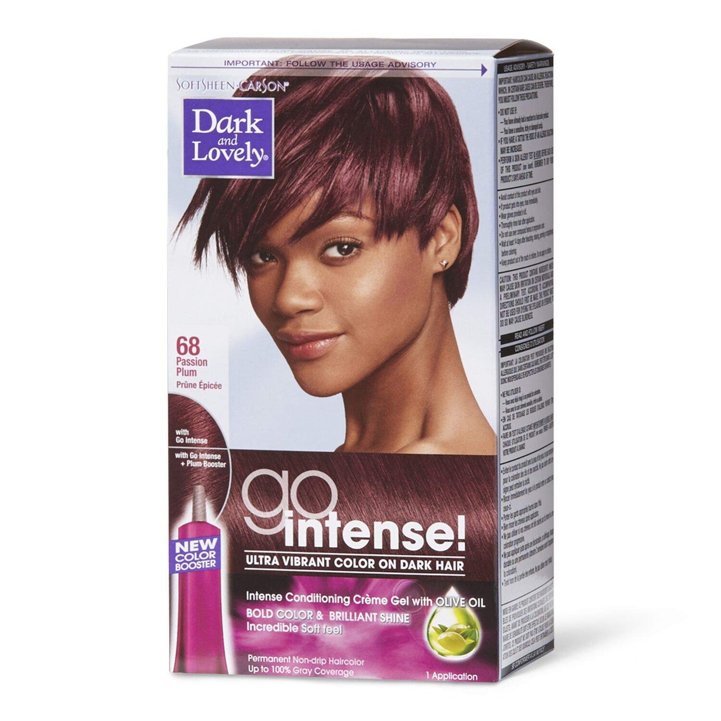 Dark and lovely hair color dye