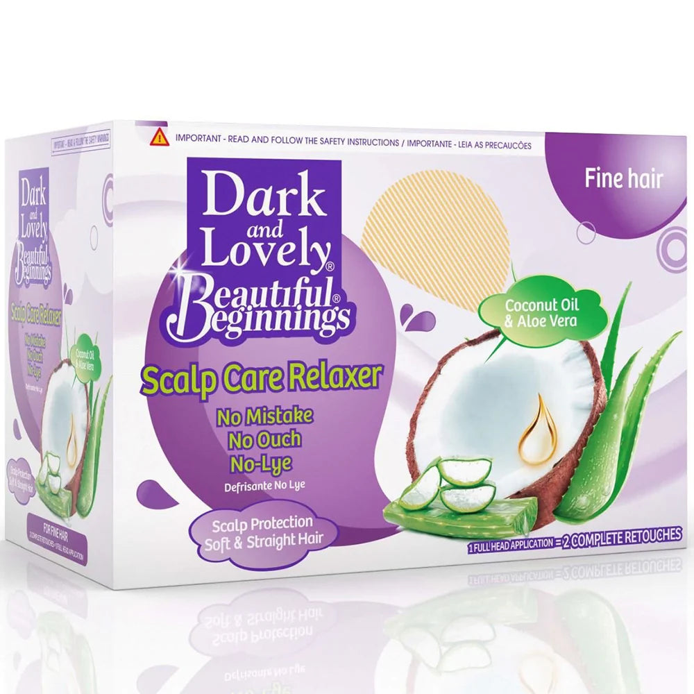 Dark and Lovely scalp care relaxer