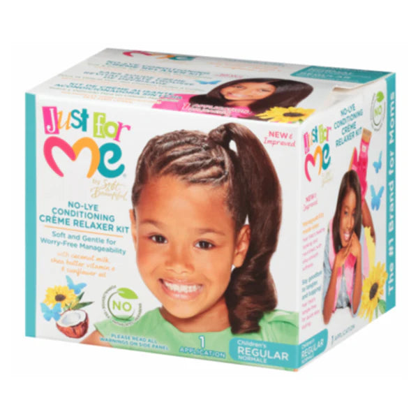 Just for me No-lye conditioning relaxer kit