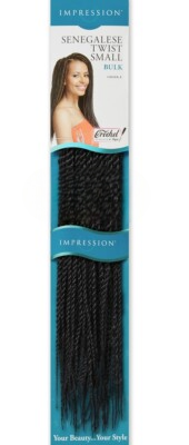 Impression senegalese twist small bulk hair